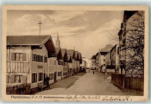 Pfarrkirchen 1913 Simbacherstraße