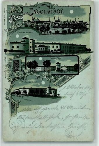 Ingolstadt 1898 Cavalier Hepp und Spreti und Elbracht