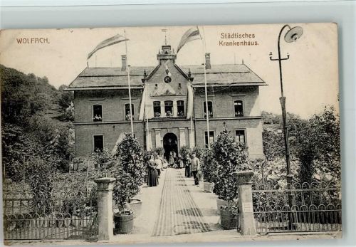 Wolfach 1929 Krankenhaus AK