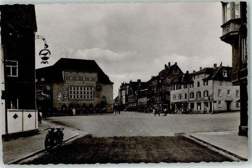 Schwenningen Marktplatz mit Rathaus