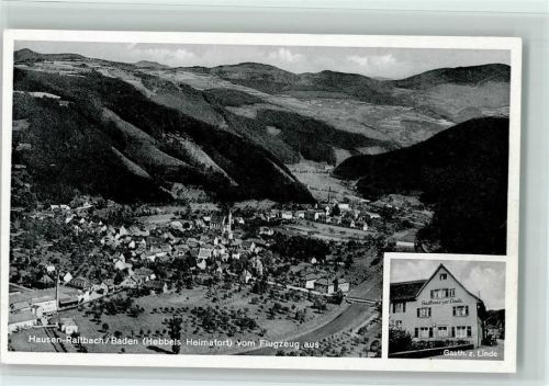 79650 W7860 Raitbach im Wiesental - Fliegeraufnahme Gasthaus Zur Linde