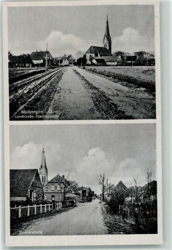 Molbergen Landstraße Stedingmühle Ermkerstraße Kirche St. Johannes Baptist