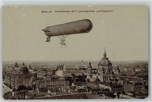 Berlin Mitte Lenkbares Luftschiff Serie Weltstadtbilder Nr. 119