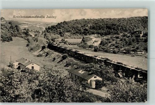 Jaulny 1916 Krankensammelstelle WK I Eisenbahn Verlag Willy Koehler Nr. 192