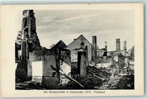 Allenau 1914 Der Russeneinfall in Ostpreußen