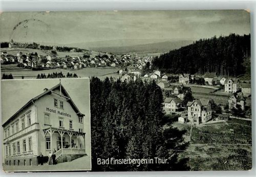 Finsterbergen 1908 Hotel Hainfels