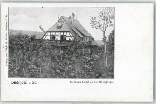 Annaberg-Buchholz Parkhaus Seidel Fahne Königstraße
