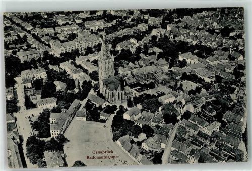 Osnabrück 1912 Ballonaufnahme