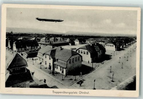 Ohrdruf 1914 Truppenübungsplatz Zeppelin