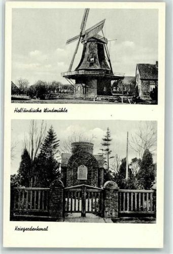 Sengwarden Holländische Windmühle Kriegerdenkmal