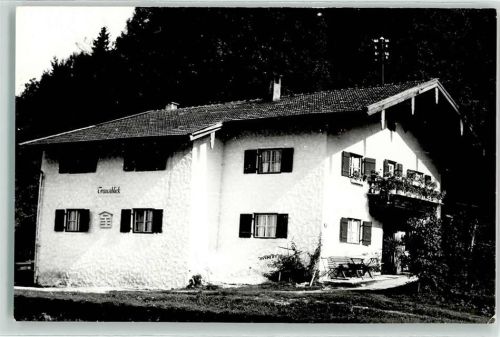 Traunstein Haus Traunblick Eule Ort lt. Stempel