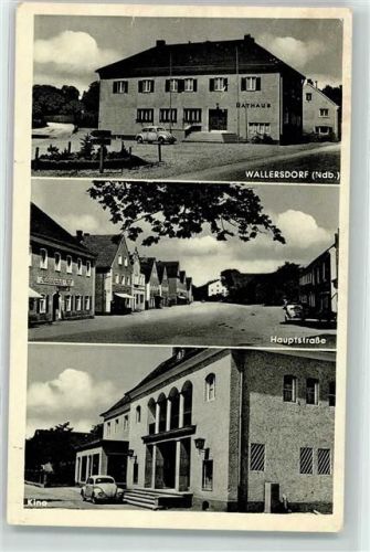 Wallersdorf Hauptstraße Gasthaus Kino VW-Käfer