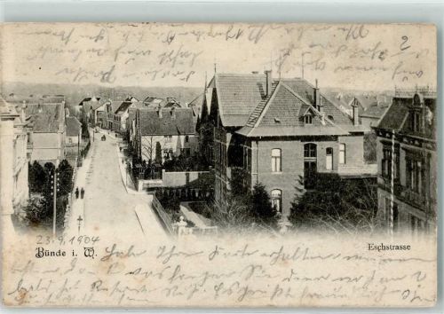 Bünde 1904 Eschstraße