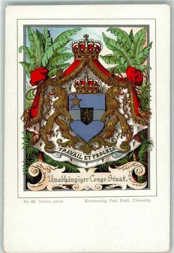 Krone Wappen Palmen