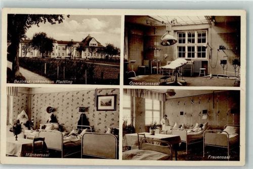Plattling Bezirkskrankenhaus Operationssaal Männersaal Frauensaal