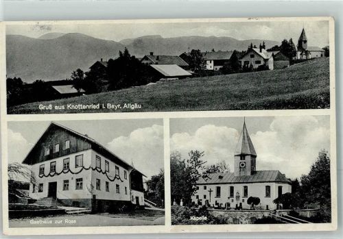 Knottenried Gasthaus zur Rose Kapelle