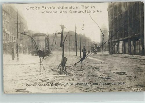 Nr. 20 Straßenkämpfe Alexanderplatz