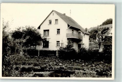 96349 W8645 Steinwiesen Privatfoto AK Wohnhaus von Familie Detsch