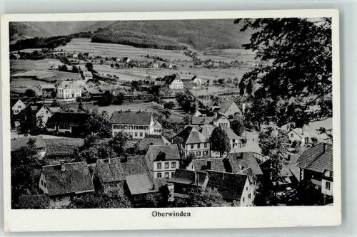Oberwinden Gasthaus zum Bahnhof Eisenbahn