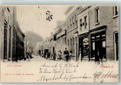 Meerkerk 1902 Groc. straat Fahrrad