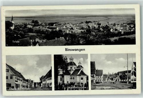 Binswangen Obere Wirthstraße Wallfahrtskirche Bauerngasse