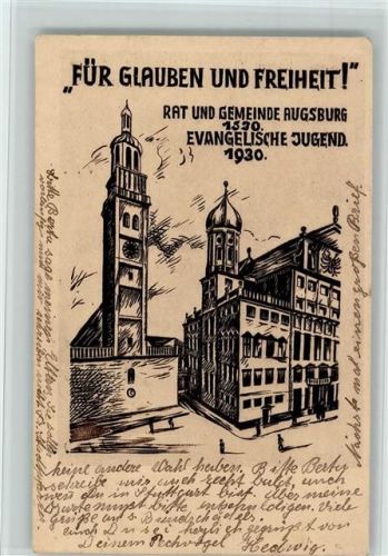 Augsburg Evangelische Jungend 1530-190 AK