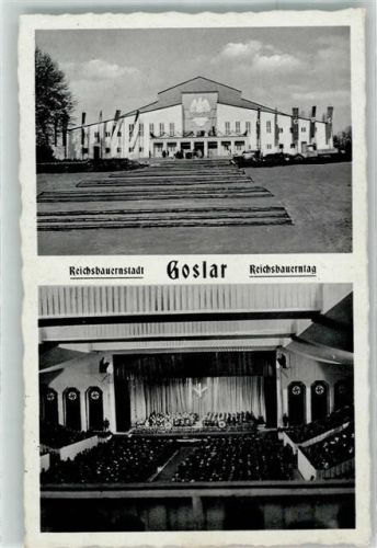 Goslar 1936 Goslarhalle anlässlich des Reichsbauerntages Verlag Bruno Hansmann Nr. 71302