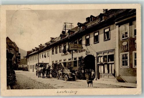Leutenberg Gasthaus zum weißen Lamm Oltimer