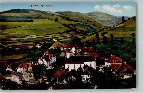 Oberprechtal 1920 Teilansicht AK