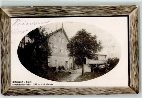 Dittersdorf 1910 Dittersdorfer Höhe Passepartout