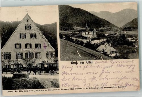 82488 W8107 Ettal - Gasthaus Kolsterwirtschaft