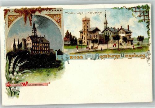 Augsburg Schloss Wellenburg Krankenhaus