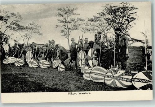 Mombasa Kikuyu Krieger