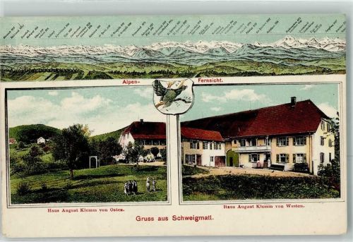 Schweigmatt Haus August Klemm Auerhahn