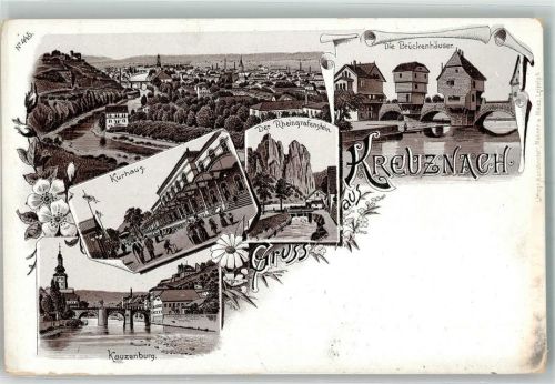 Bad Kreuznach Vorläufer Kauzenburg Rheingrafenstein Brückenhäuser Kurhaus