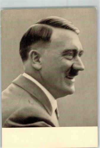München 1943 Portraitaufnahme des Führers Männer der Zeit Nr. 92 Fotograf Joh. Marx Sonderstempel Tag der Briefmarke 1943