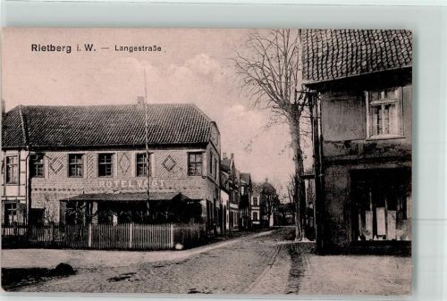 Rietberg Langestraße Hotel Vogt
