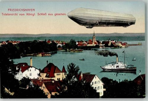 Friedrichshafen Verlag Emil Hartmann Nr. 1306 Bodenseeschiff
