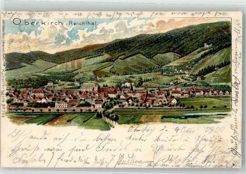 Oberkirch Bahnpost Appenweier Oppenau Zug 355 4.6.00