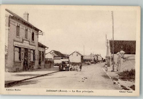 Juvincourt-et-Damary La Rue Cafe Auto