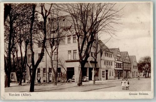 Verden 1915 Große Straße