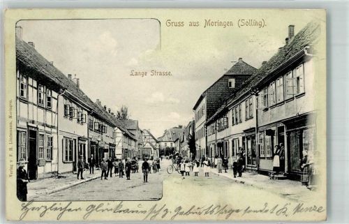 Moringen 1902 Lange Straße Fahrrad