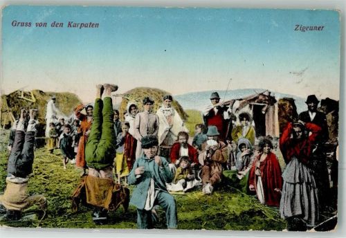 1916 Karpaten Geiger Familienfest