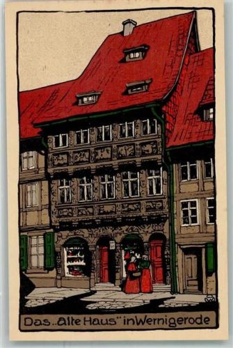 Wernigerode Altes Haus Verlag Fr. Gottsched