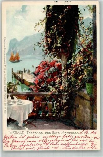 Torbole sul Garda 1900 Adelskorrespondenz Zieher, Ottmar Nr. 2940