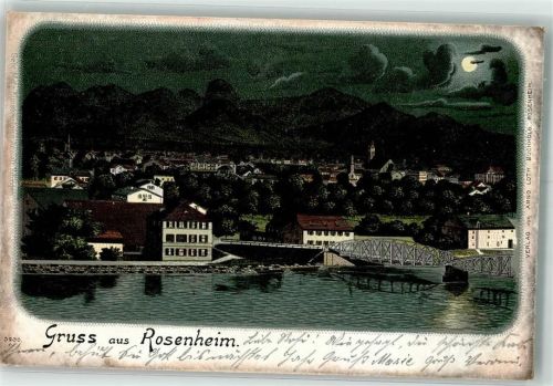 Rosenheim 1899 Inn-Brücke