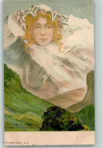 1900 F. Killinger Nr. 111 - Jungfrau AK