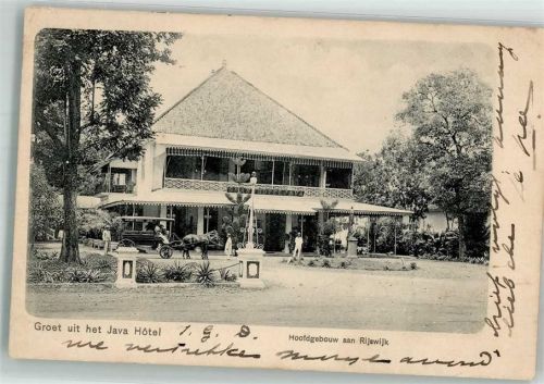 Java 1913 Hotel Rijswijk Batavia