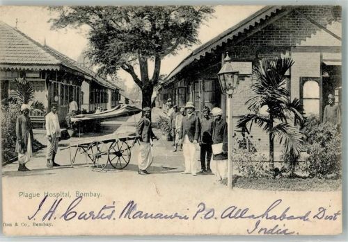 Bombay 1905 Krankenhaus Plague Hospital