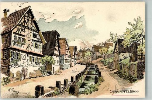 Strümpfelbach sign. Fuchs, K.
